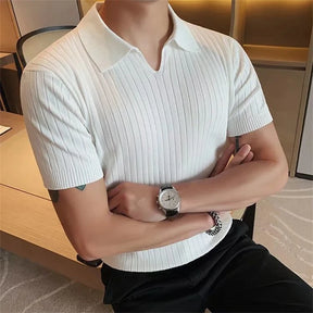 Camisa Polo Masculina Canelada C04