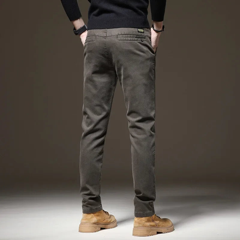 Calça Jeans Masculina Casual com Elastano
