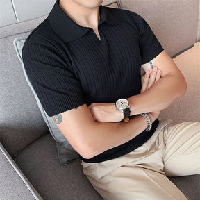 Camisa Polo Masculina Canelada C04