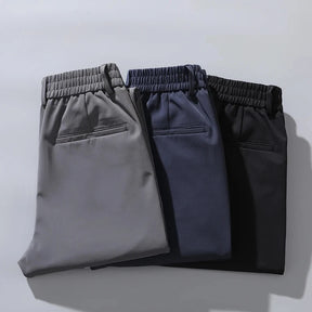 Kit 02 Calça Social Masculina Slim Casual com Elastano