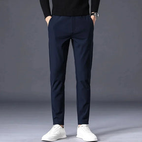 Kit 02 Calça Social Masculina Slim Casual com Elastano
