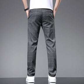 Calça Social Xadrez Masculina
