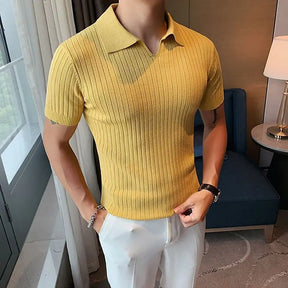 Camisa Polo Masculina Canelada C04