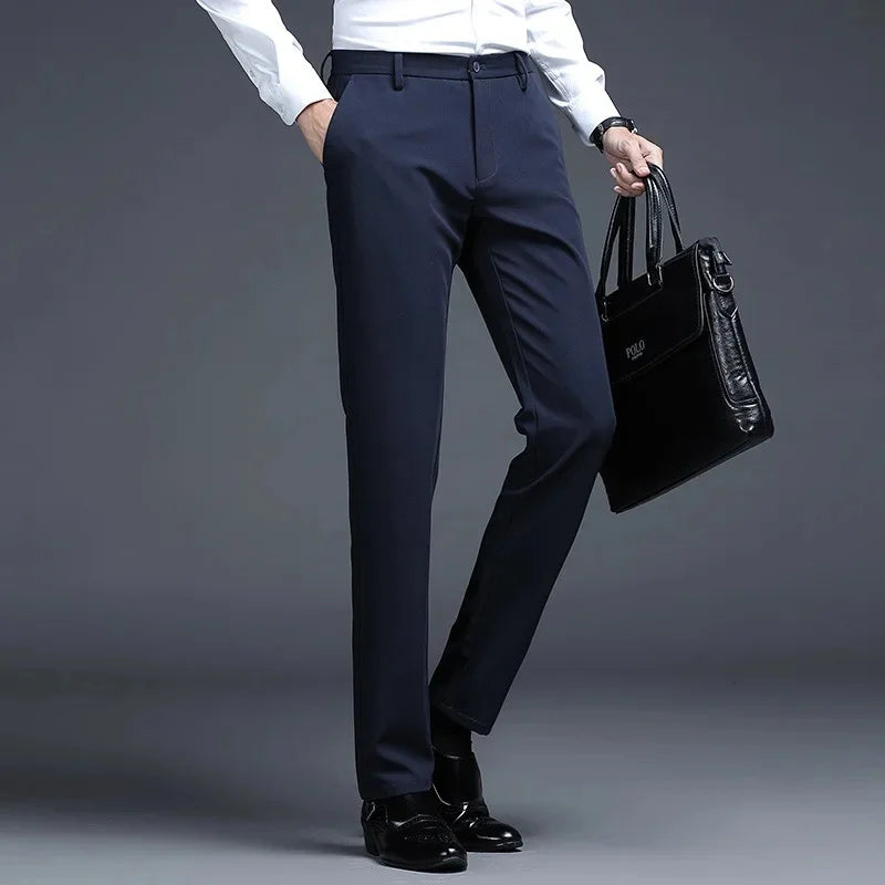 Calça Social Masculina Flex