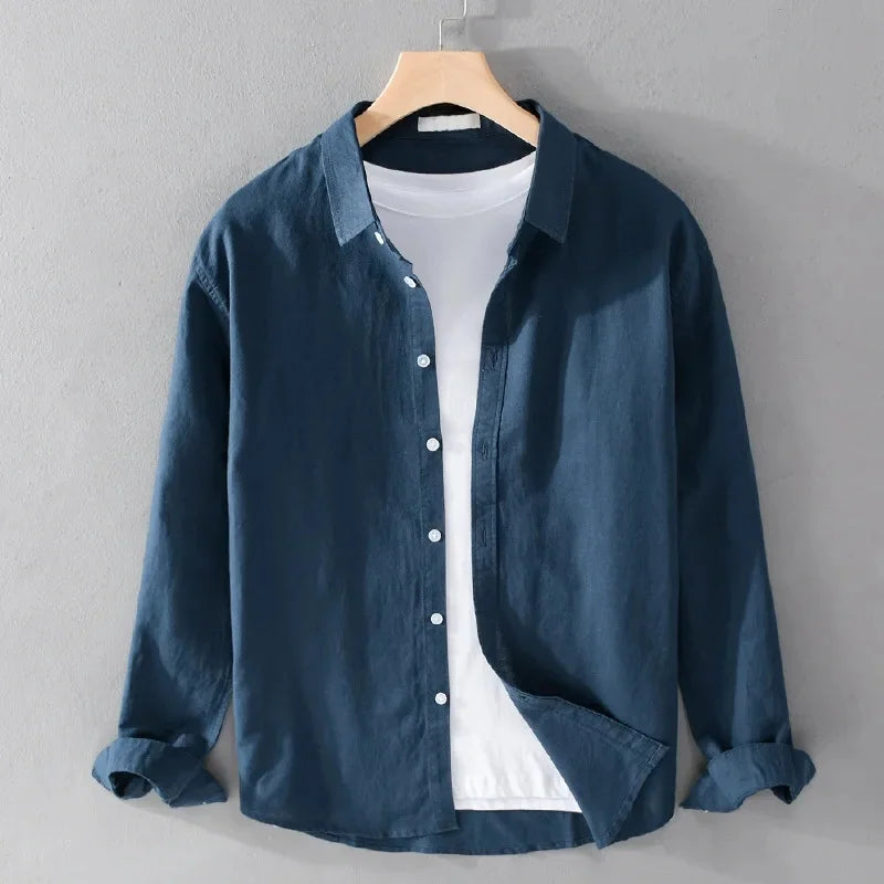 Camisa de Linho Masculina