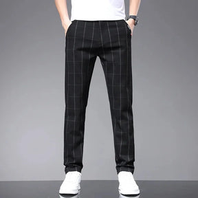 Calça Social Xadrez Masculina