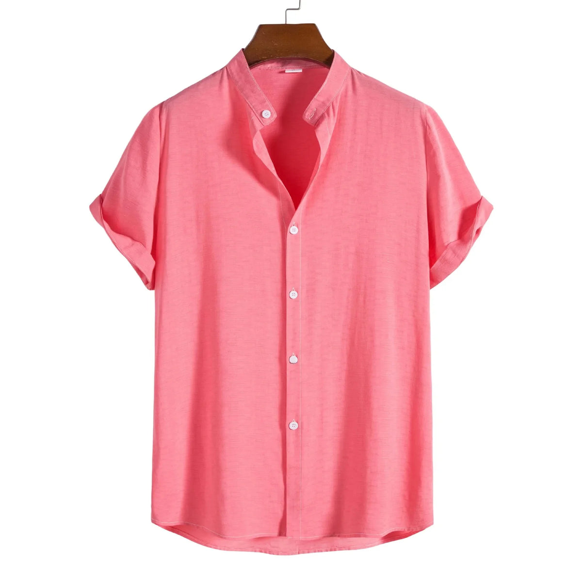 Camisa Masculina Manga Curta Gola Padre CO02