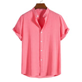 Camisa Masculina Manga Curta Gola Padre CO02