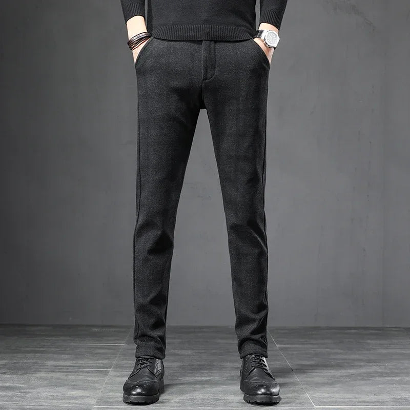 Calça de Alfaiataria Xadrez Masculina