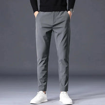 Kit 02 Calça Social Masculina Slim Casual com Elastano