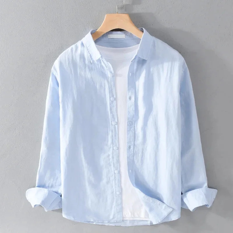 Camisa de Linho Masculina