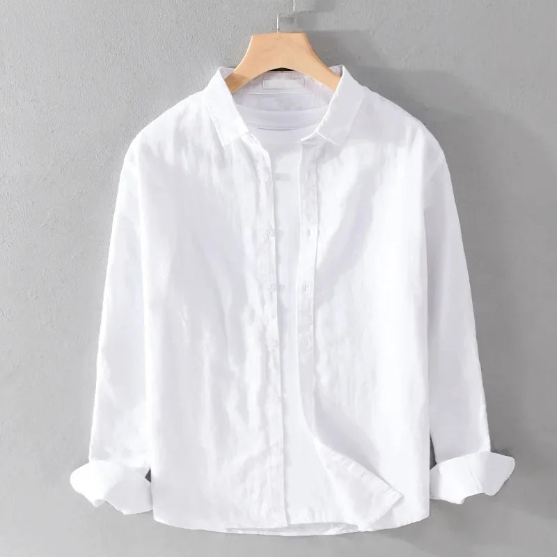 Camisa de Linho Masculina